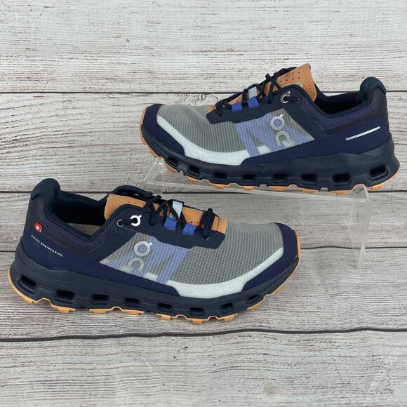 On Cloudvista Womens Sz 6 Running Shoes Midnight Copper - Picture 1 of 9